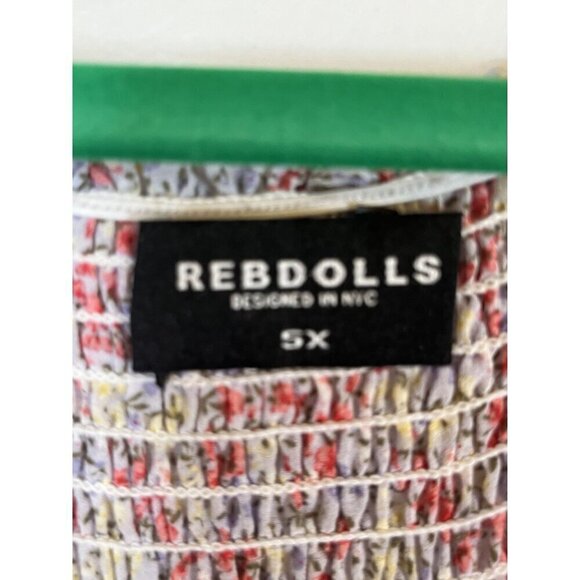 Retro Floral Top 5x Pink Feminine Crop Ruffle Boho Dainty Western 80s Chic Indie - Picture 2 of 12